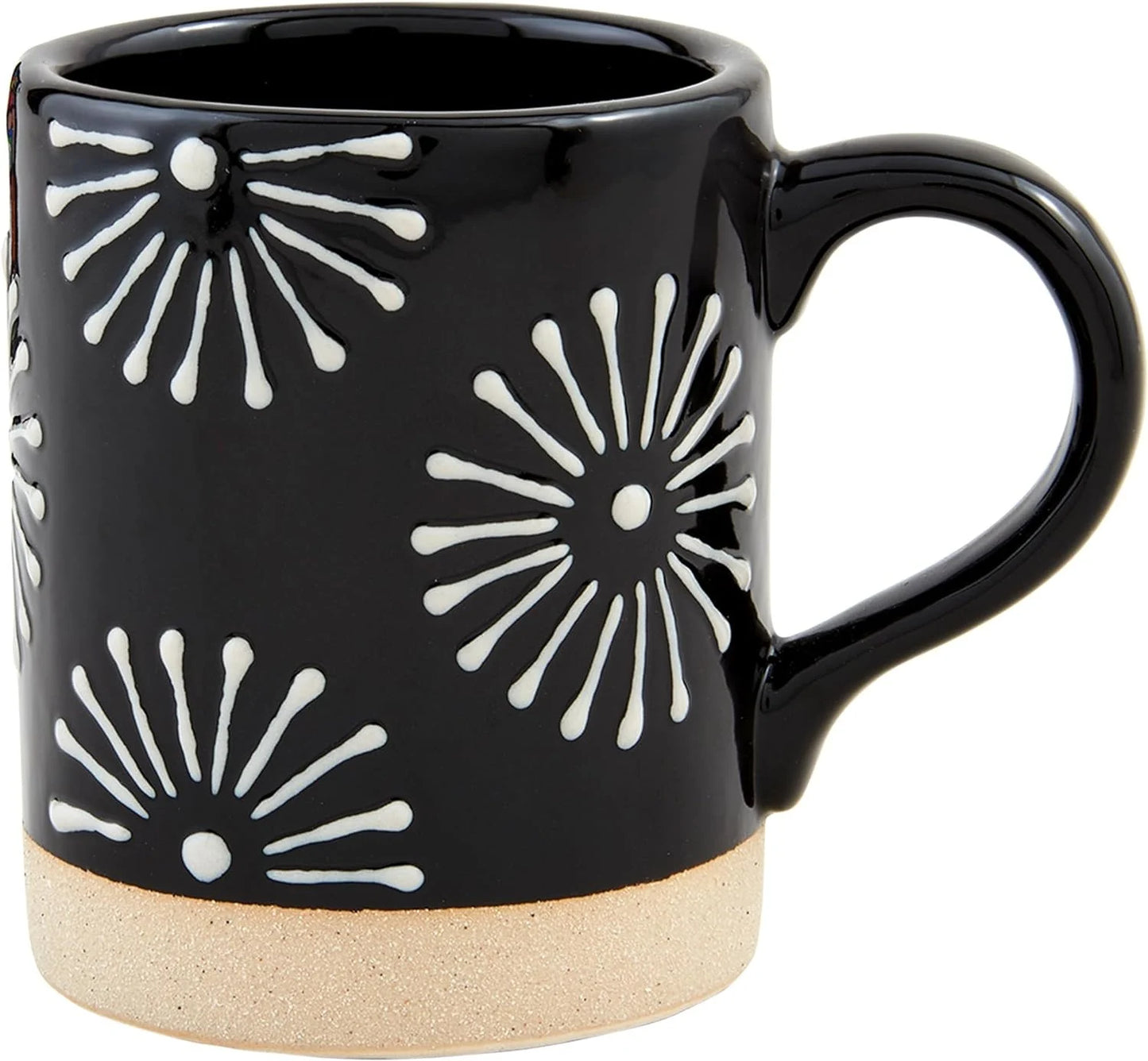 Black Starburst Mug