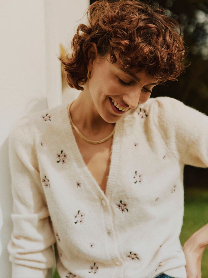 Omea Floral Cardigan