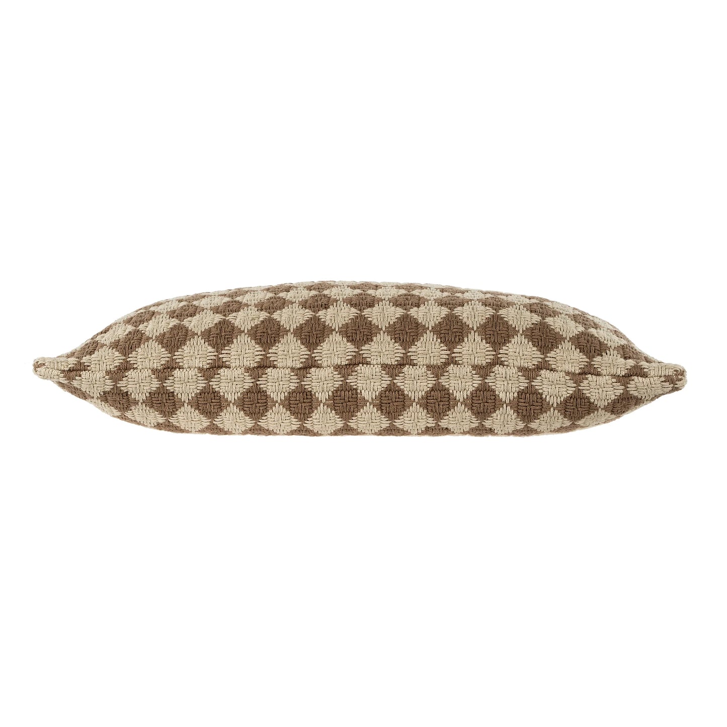 Check Weave Pillow 21"x12"