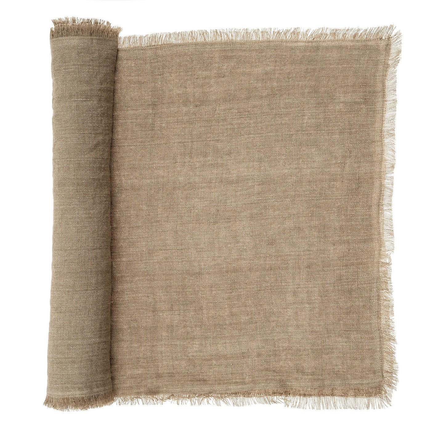 Lina Linen Table Runner - Sand