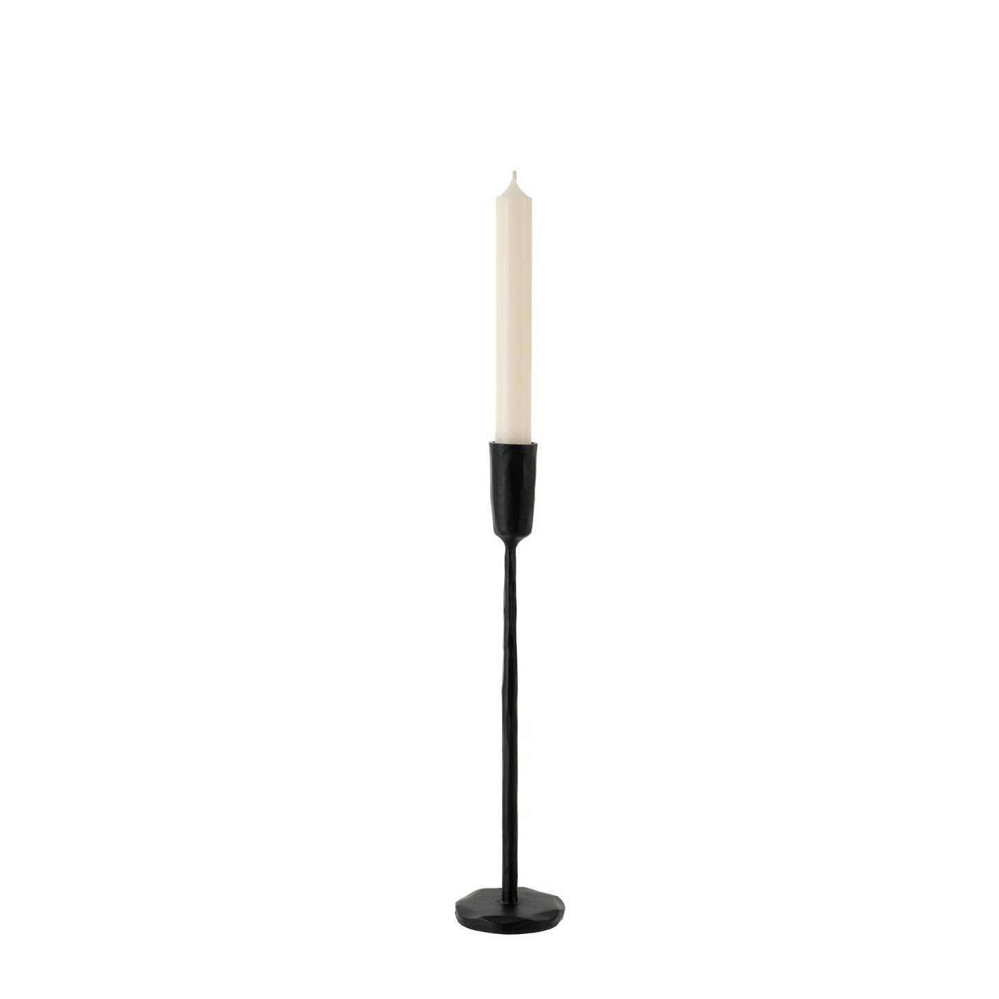 luna-forged-candleholder-black-medium