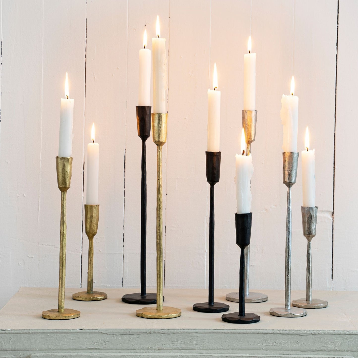 Luna Forged Candleholder