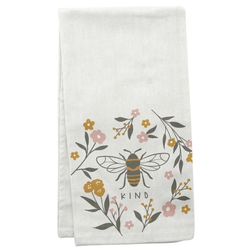 flora-bee-tea-towel
