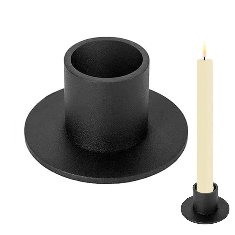 black-taper-holder