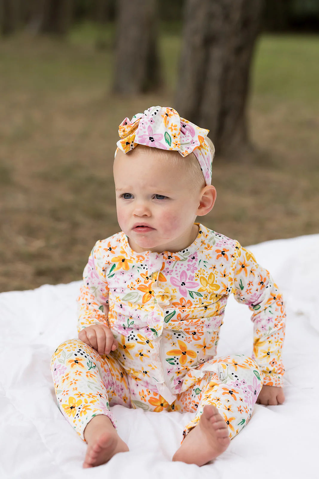 Bow Headband - Fresh Bloom