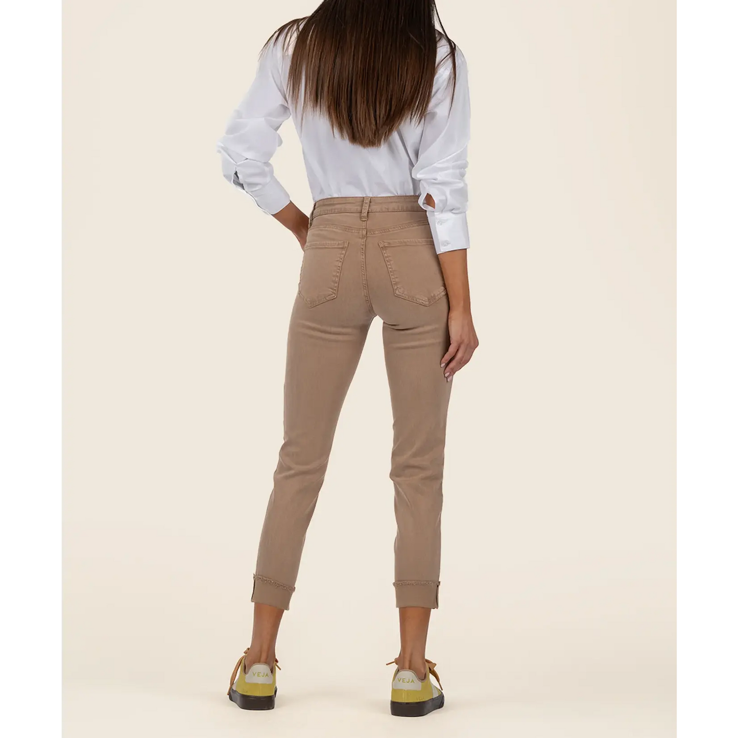 Amy Crop Straight Leg Frey