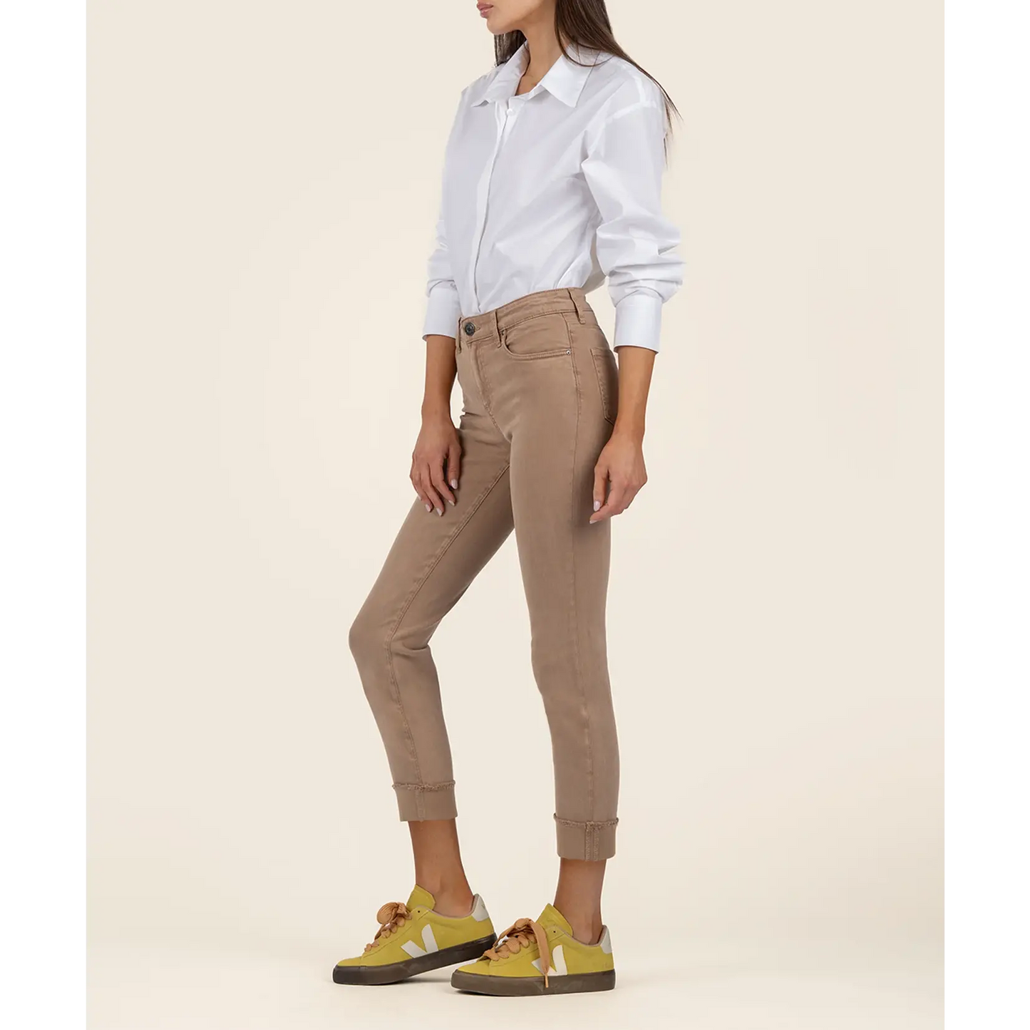 Amy Crop Straight Leg Frey