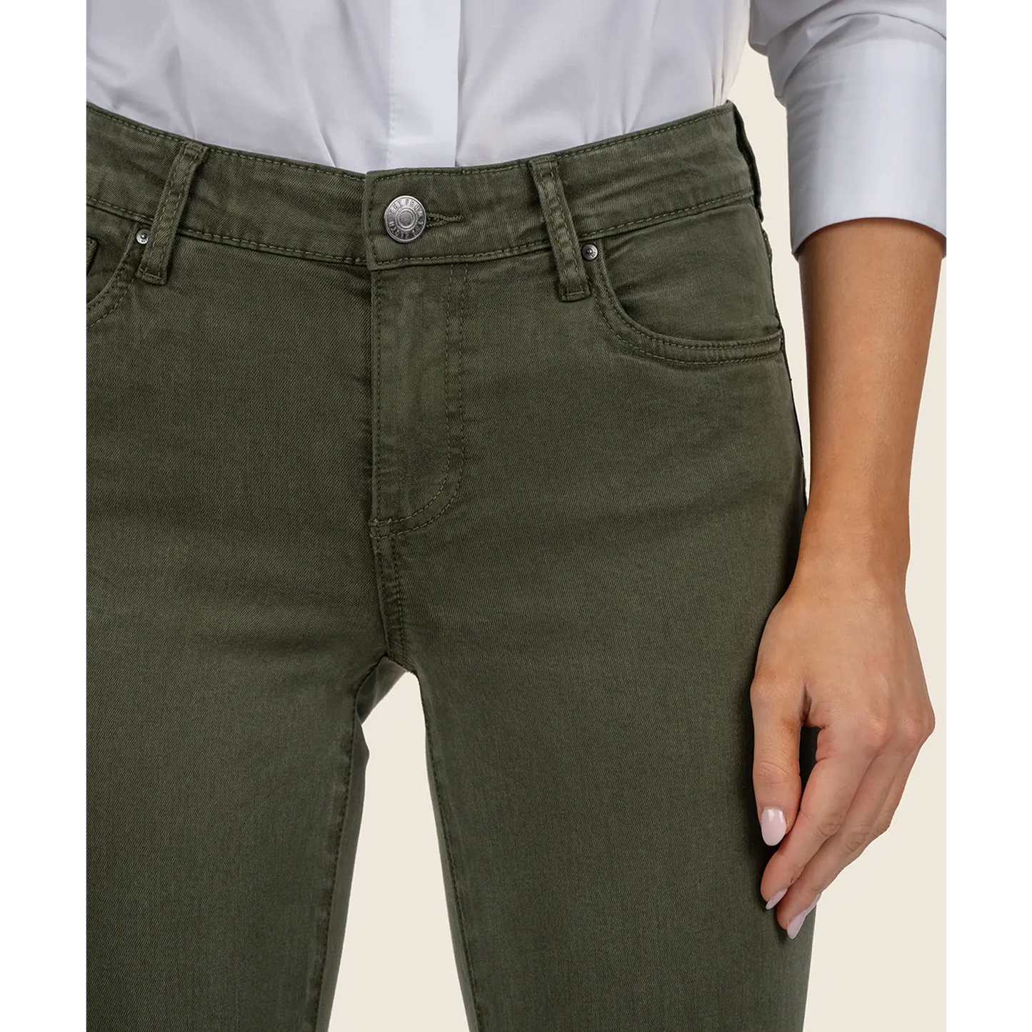 Amy Crop Straight Leg Frey