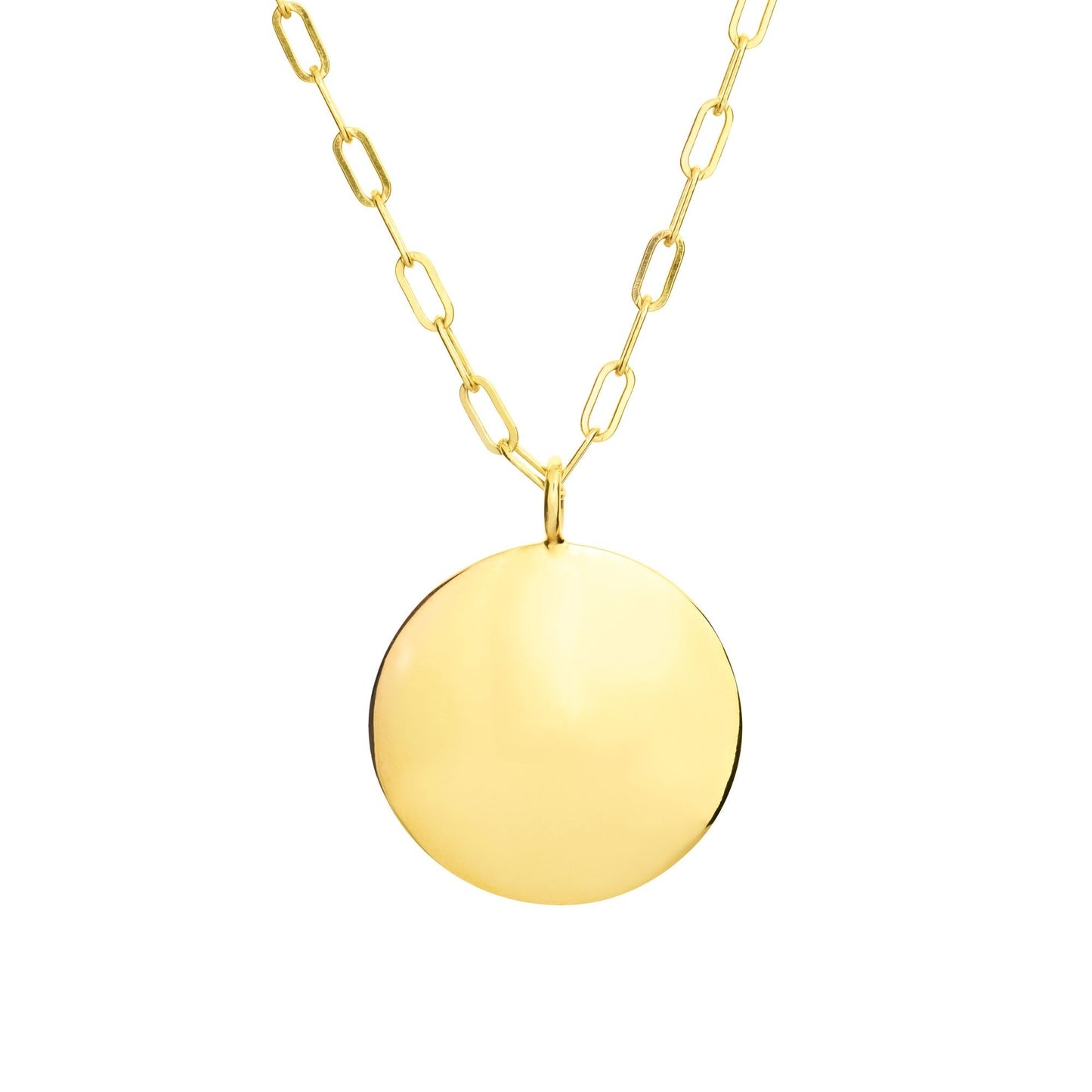 chloe-disc-necklace-gold