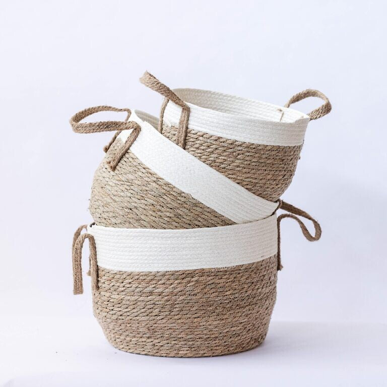 Two Tone Basket - Medium