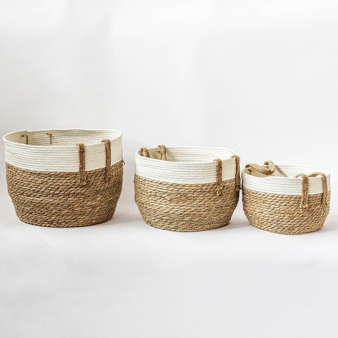 Two Tone Basket - Medium