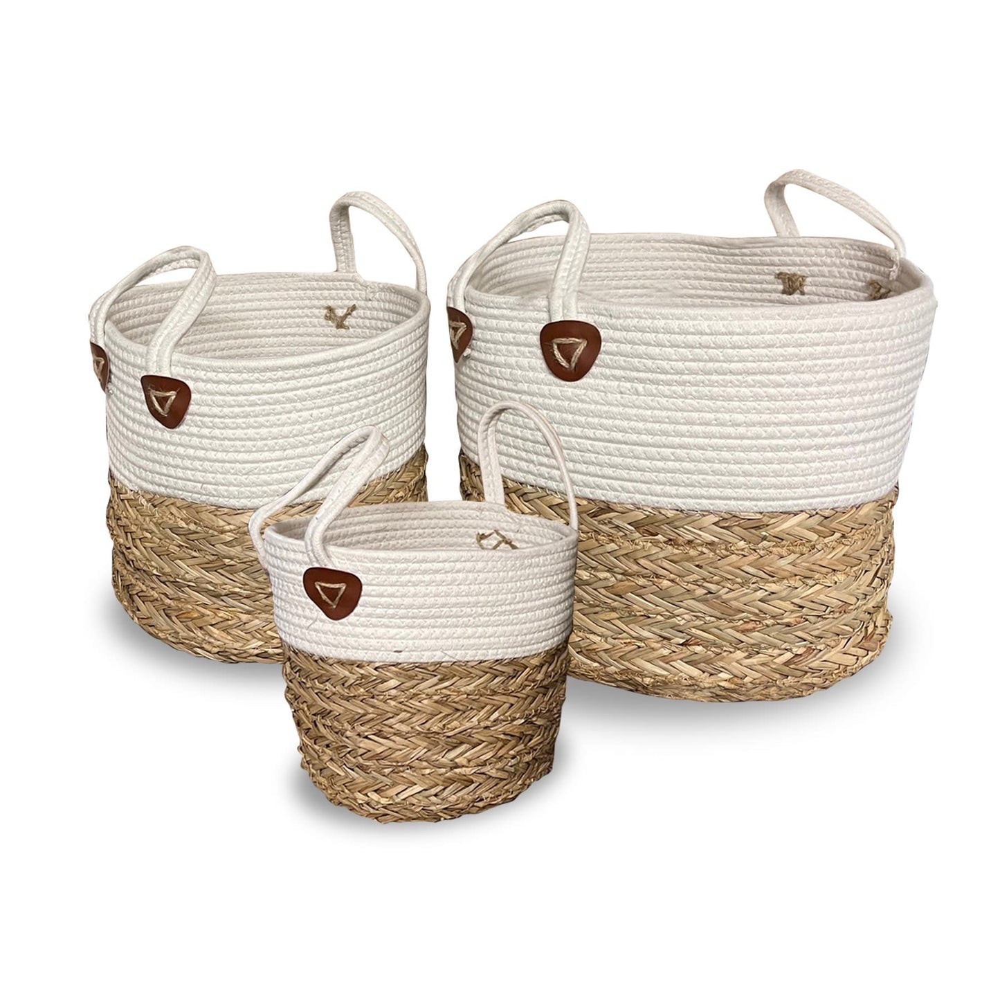 cotton-seagrass-rope-basket-11x8