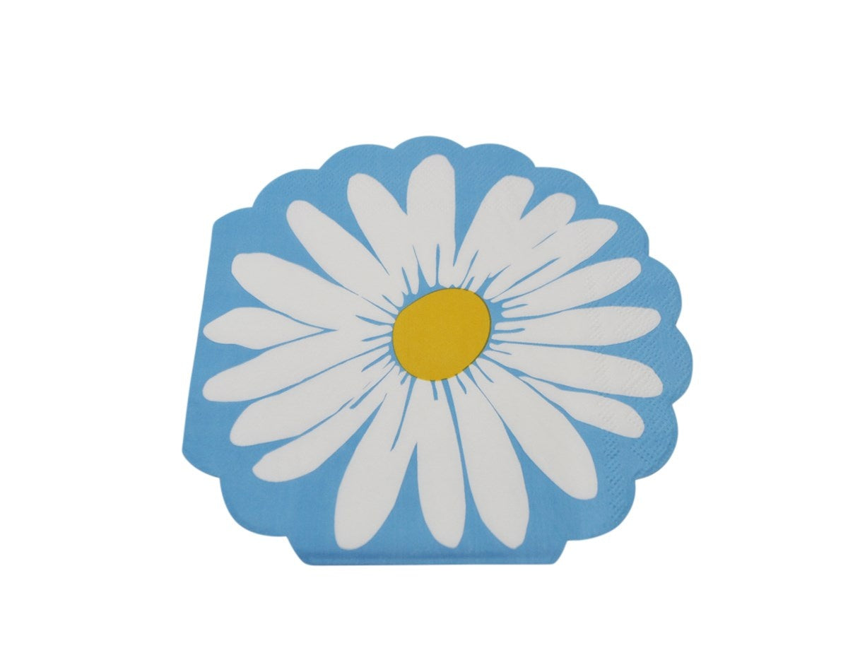 daisy-shaped-napkins-10pk