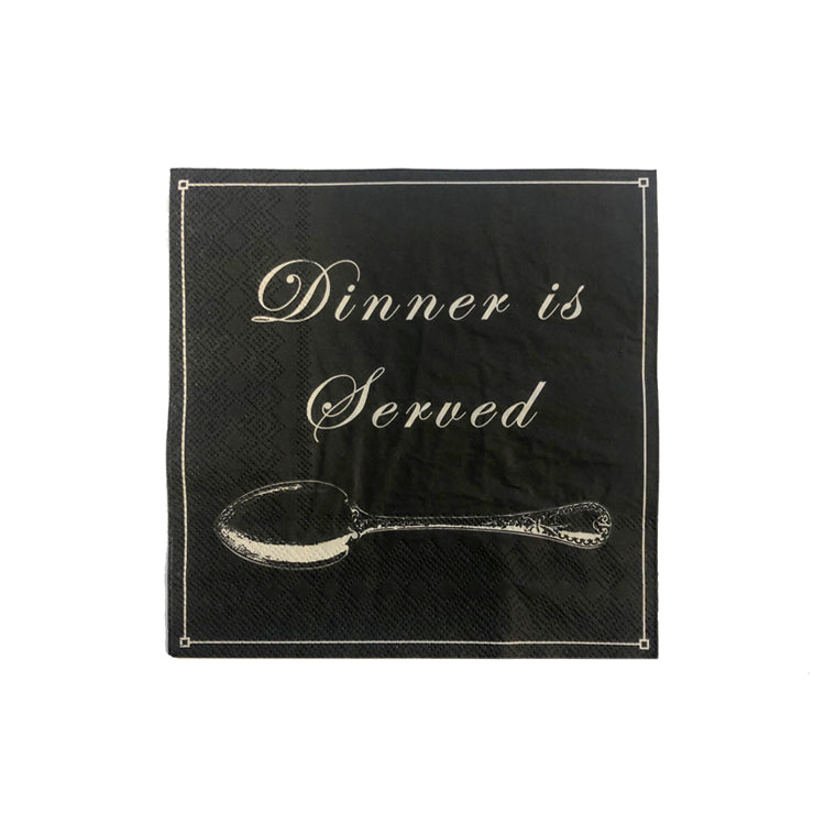 Dinner is Served Lunch Napkin