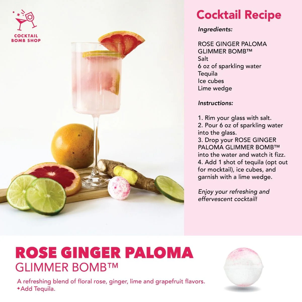 Rose Ginger Paloma Glimmer 4 Pack