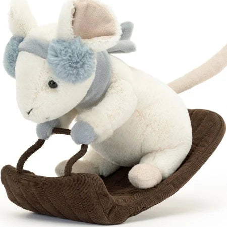 Merry Mouse Sleighing