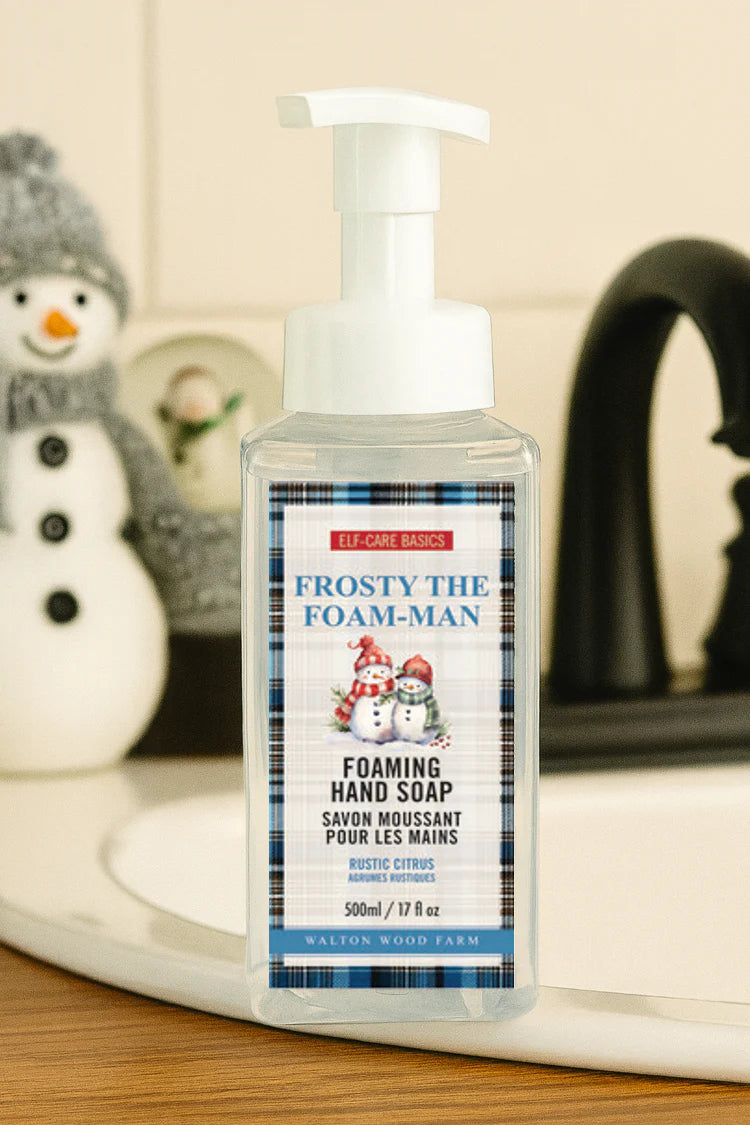 Snowman Foam Soap