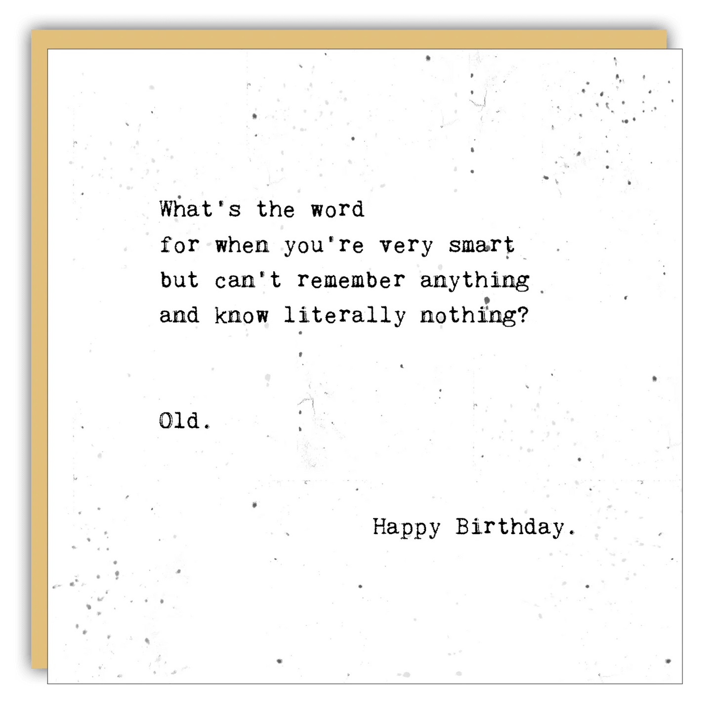 What's The Word Card