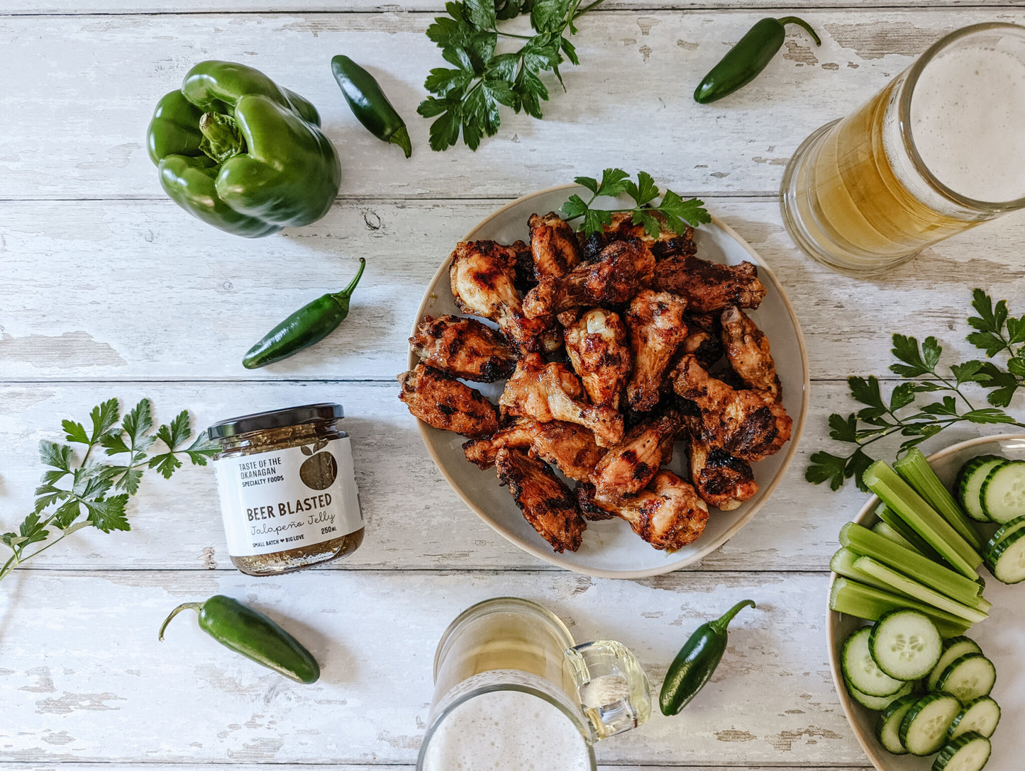 Beer Blasted Jalapeno Jelly