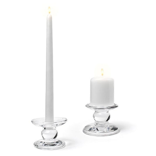 Glass Candle/Taper Holder