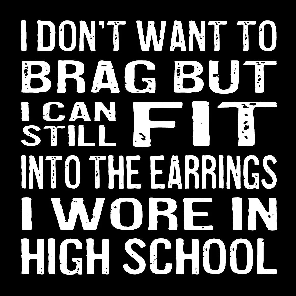 I  Don't Want To Brag Coaster