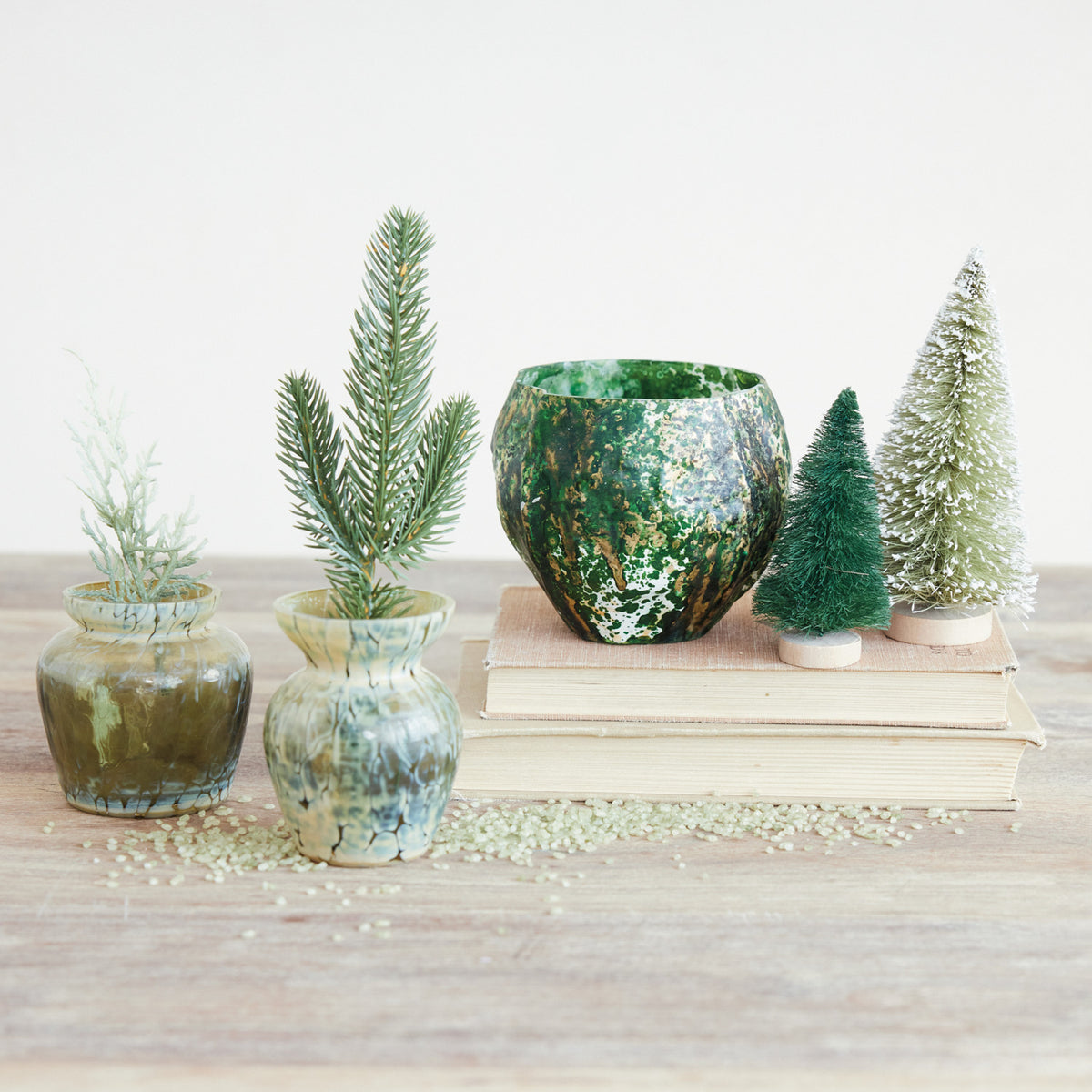 Frosted Glass Vase