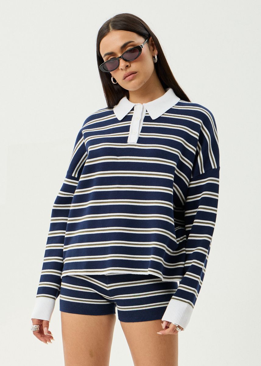 Striped Knit Top