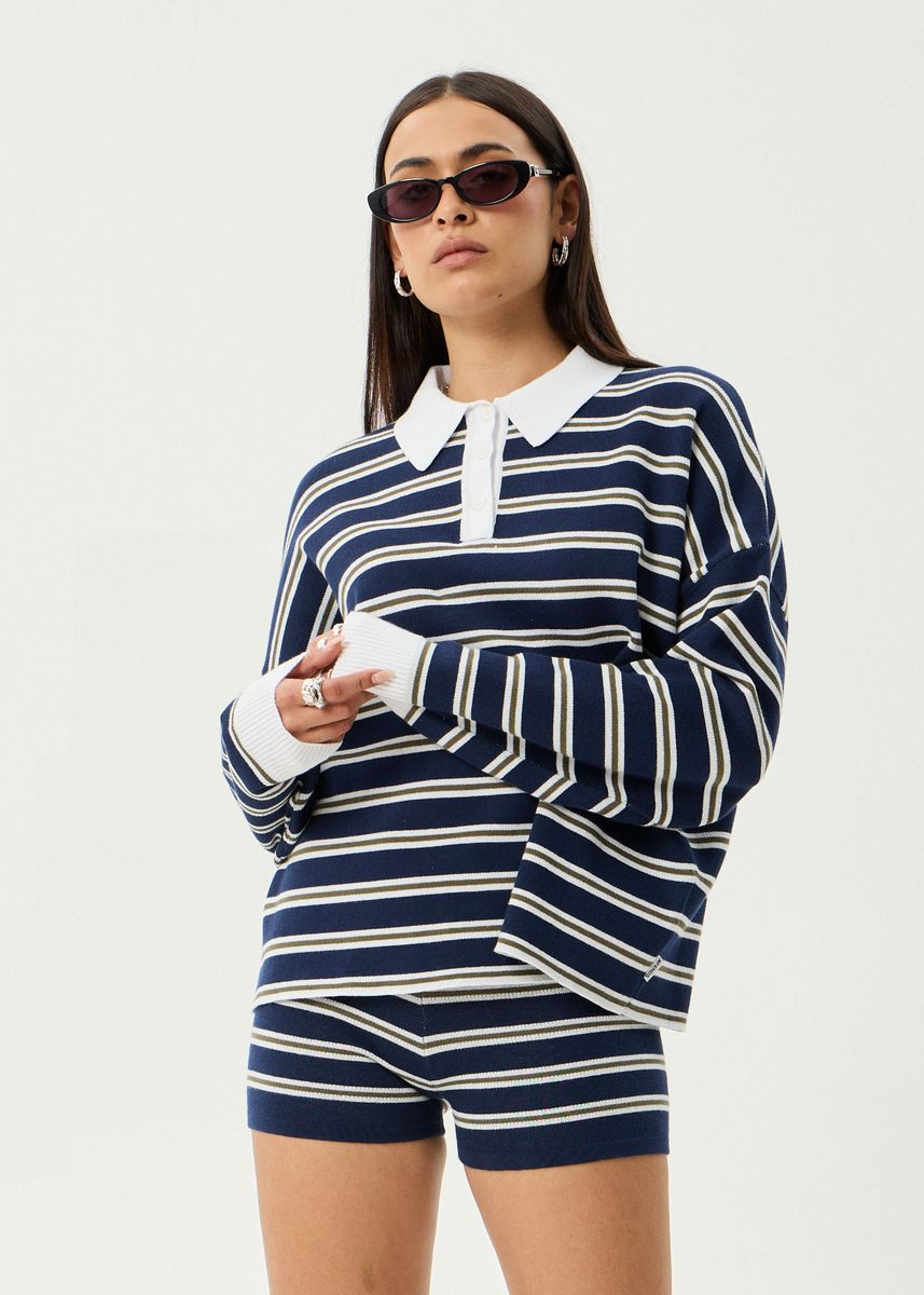 Striped Knit Top