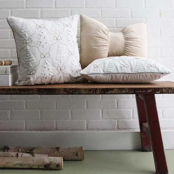 Tree Cushion w/Pearls