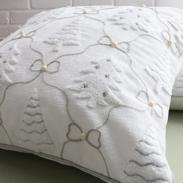 Tree Cushion w/Pearls