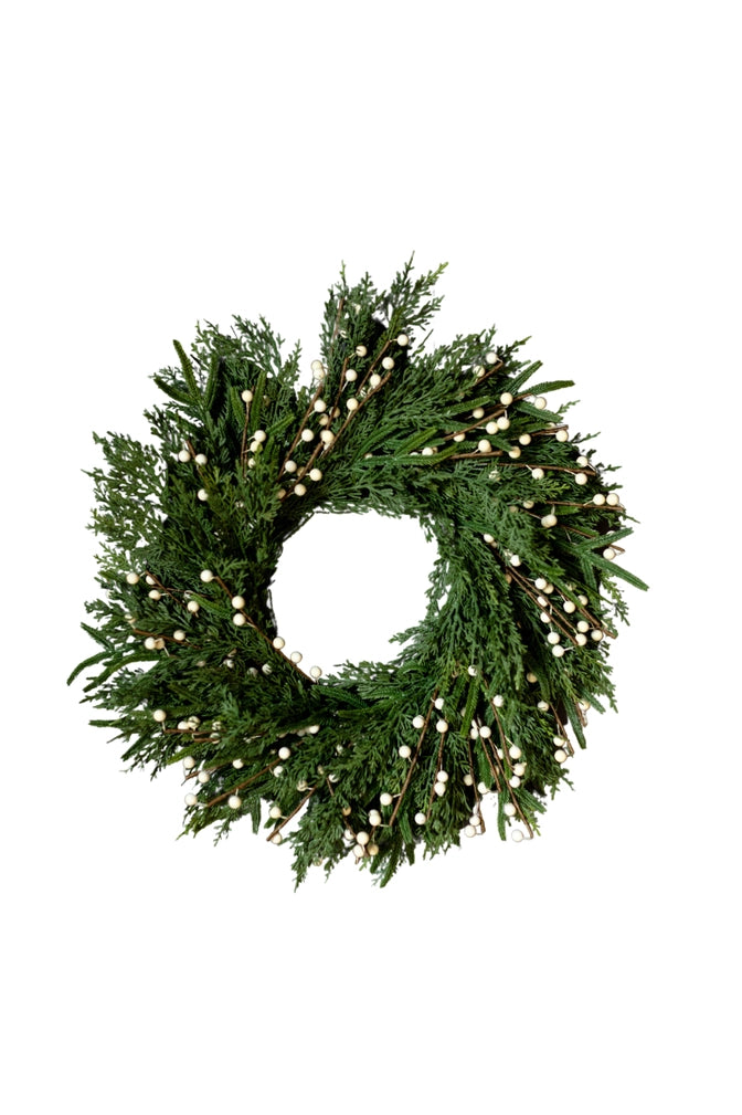 White Plum Norfolk Wreath