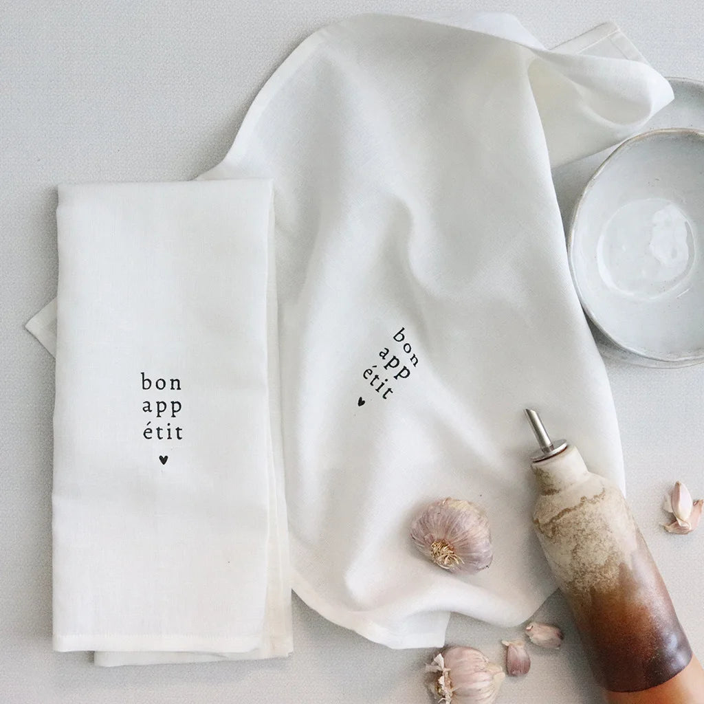 Bon Appetit Tea Towels - S/2