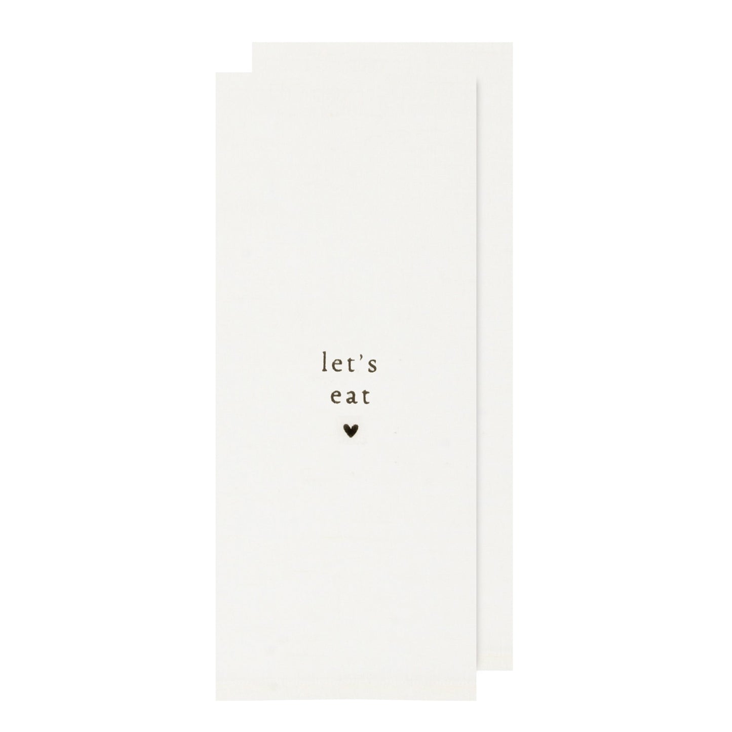Let's Eat Tea Towel - S/2