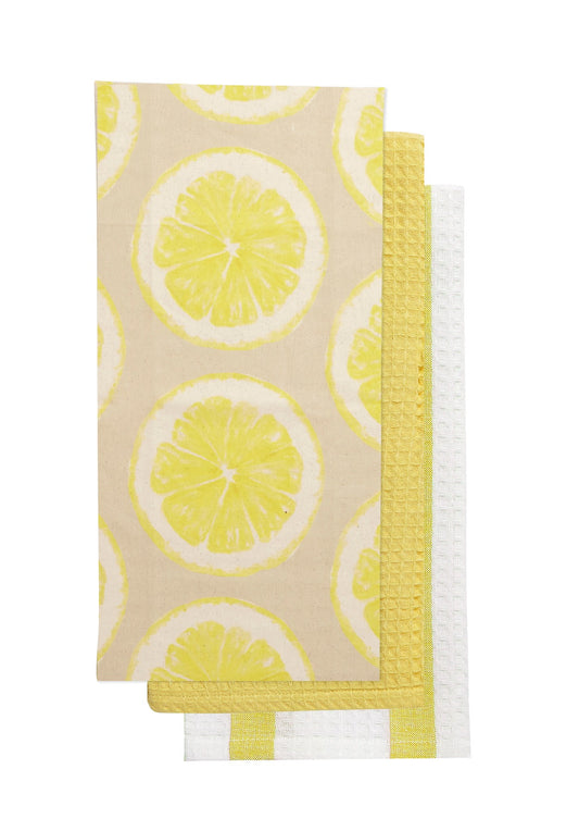 Lemon Tea Towel Set