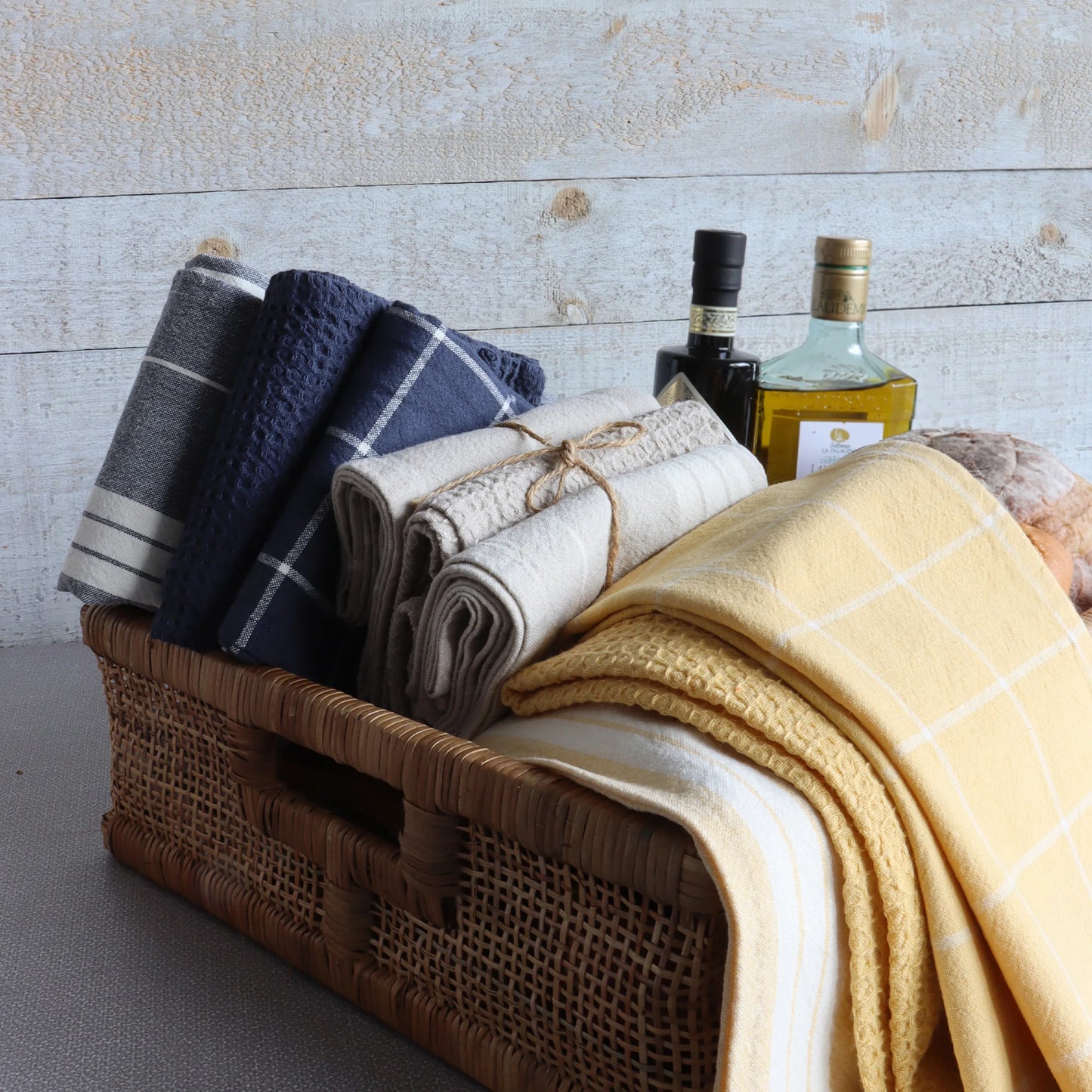 Stonewash Tea Towels - S/3