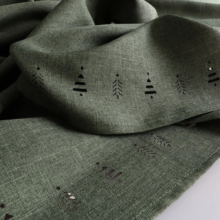 Tree Hemstitch Tablecloth