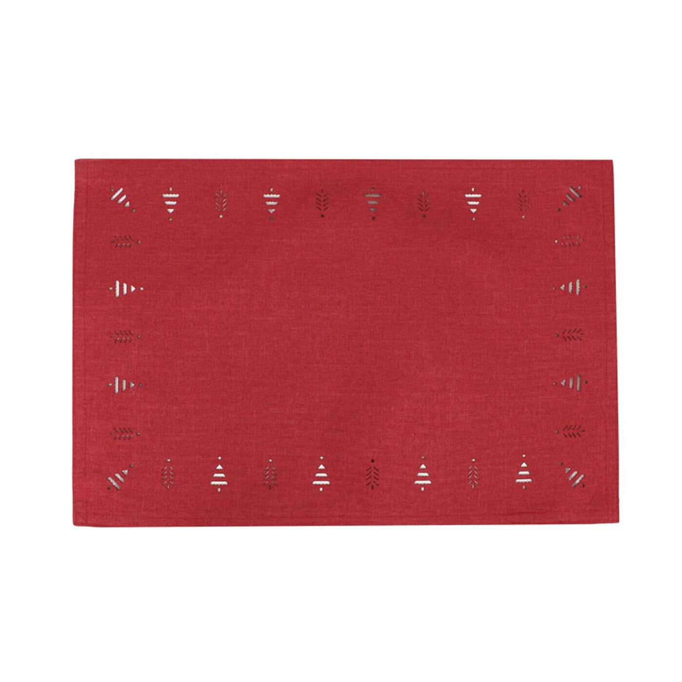 Tree Hemstitch Placemat