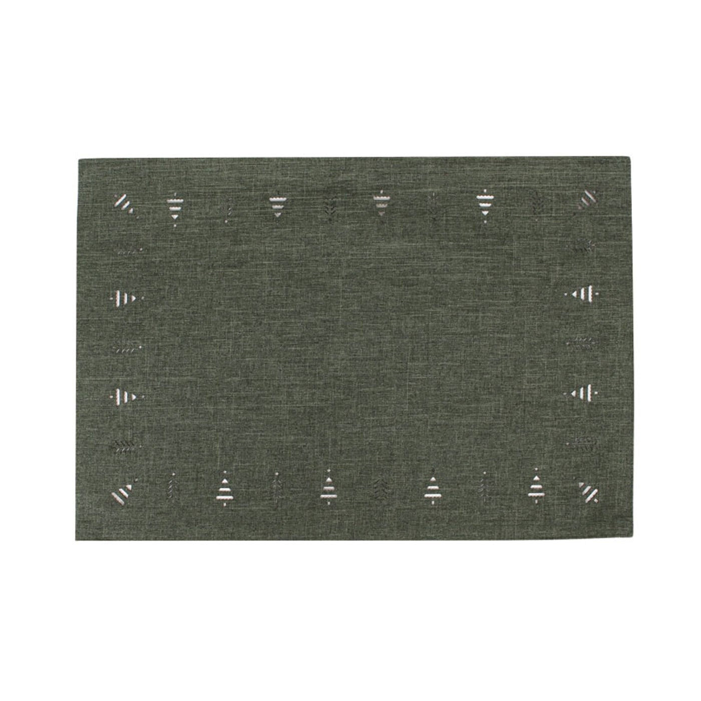 Tree Hemstitch Placemat