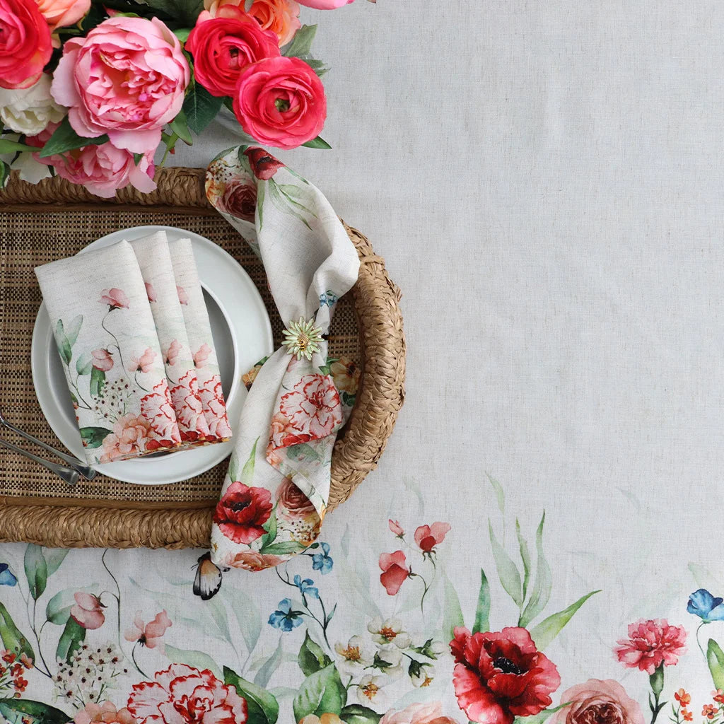 Mixed Floral Napkin