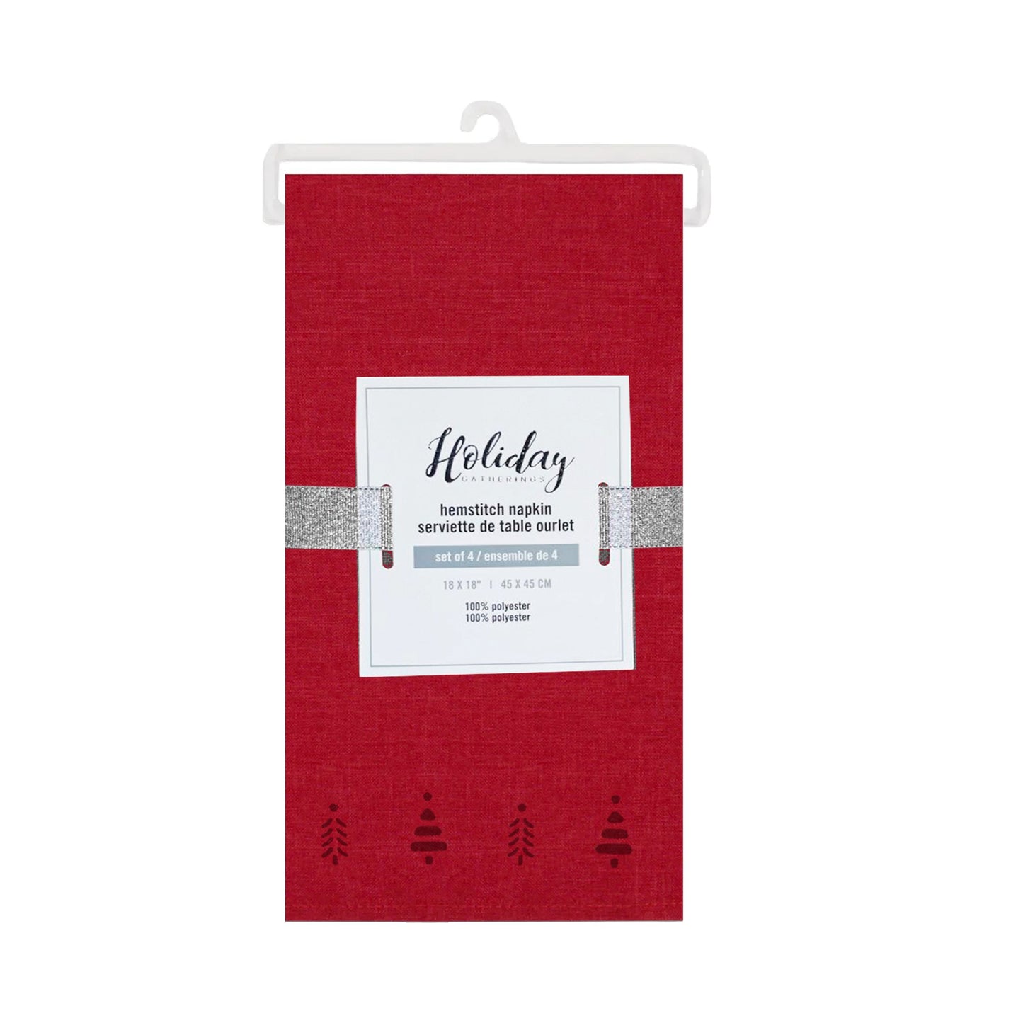 Tree Hemstitch Napkins