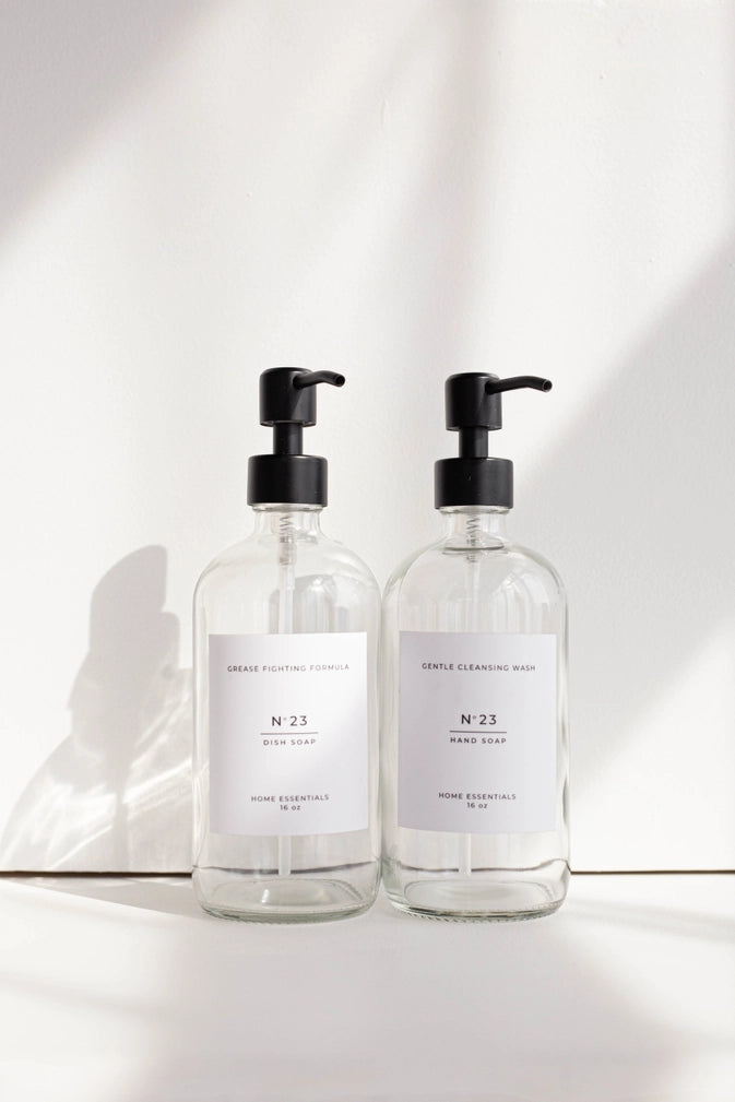 Glass Soap Dispenser