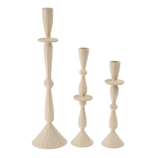 Imani Cream Candleholder