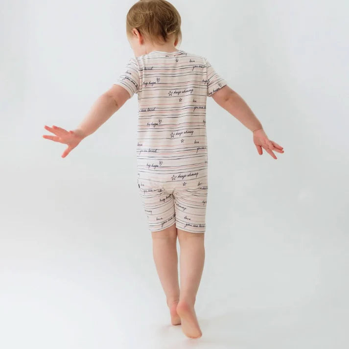 Bamboo Shorts Romper
