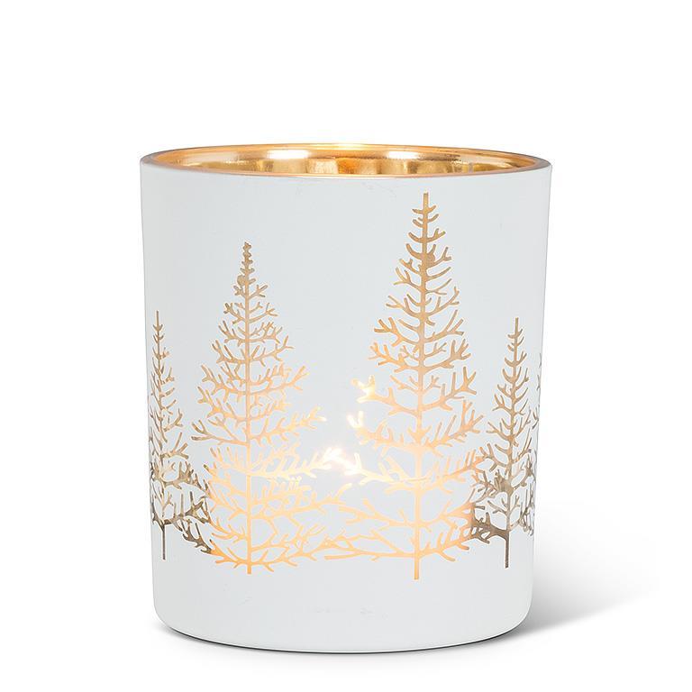 Gold Tree Tealight Holder