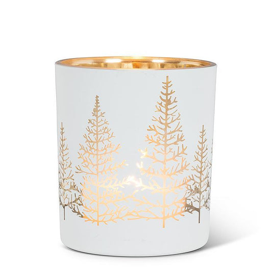 Gold Tree Tealight Holder