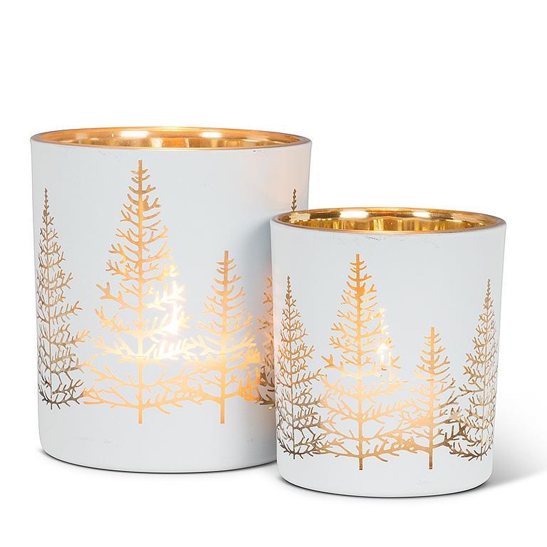 Gold Tree Tealight Holder