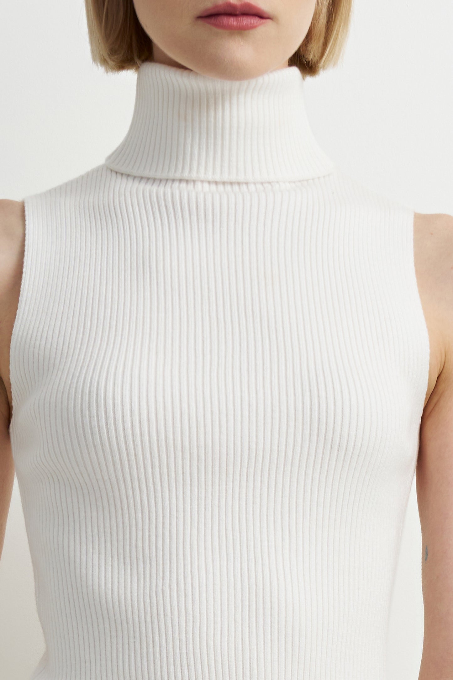 Sleeveless Knit Top