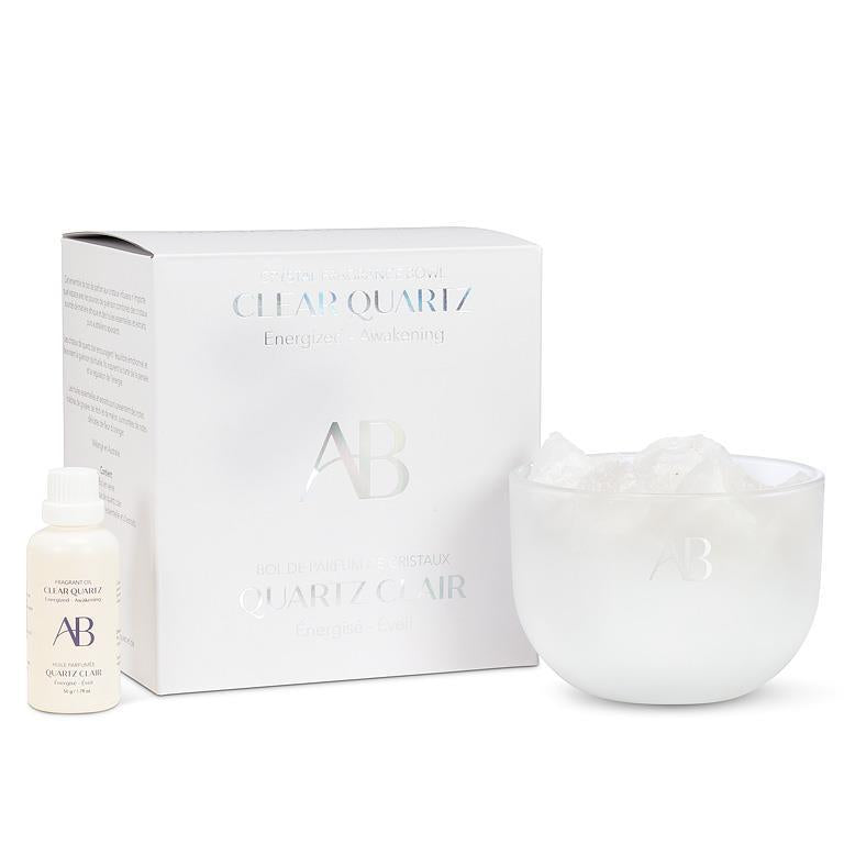 Clear Quartz Fragrance Bowl