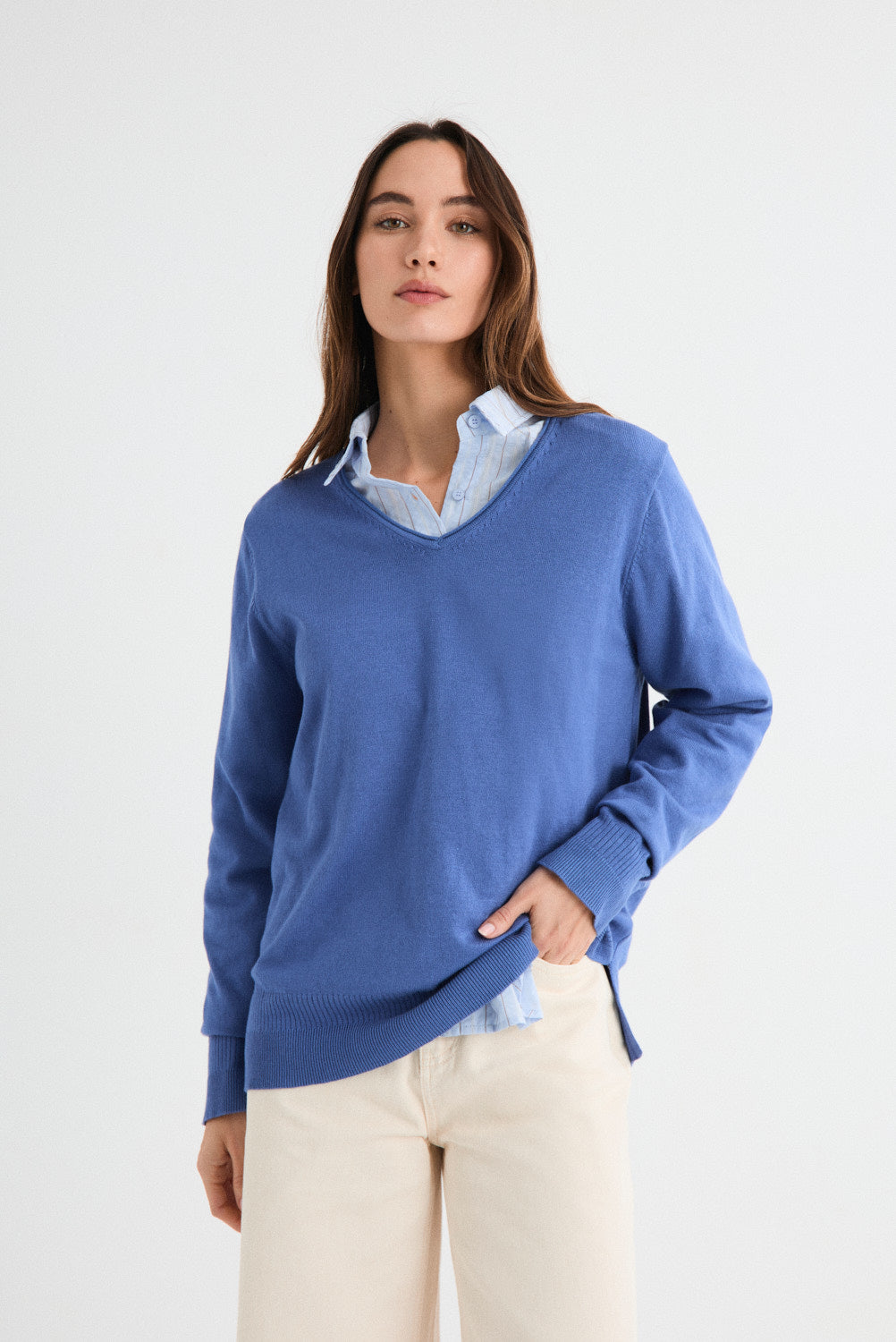 Eterna V Neck Sweater