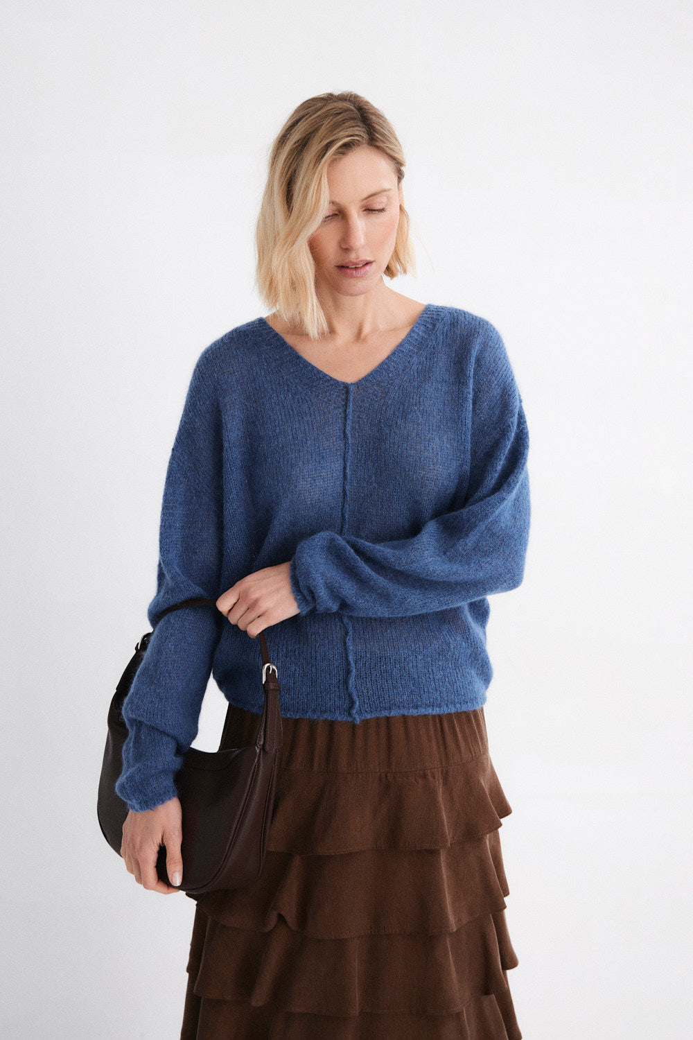 Lumen V Neck Sweater